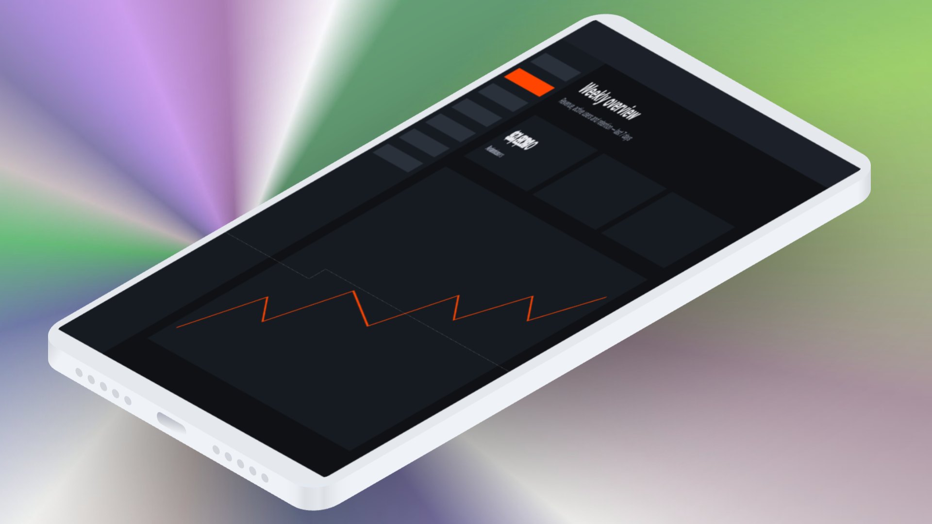 Browser frames and angled device scenes